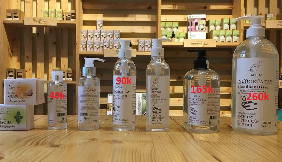 Ảnh của Nước rửa tay diệt khuẩn Sao La 500ml