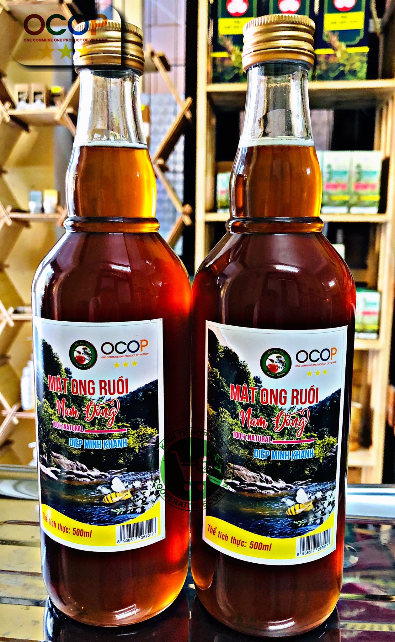 Ảnh của Mật Ong Ruồi Nam Đông (chai/500ml)