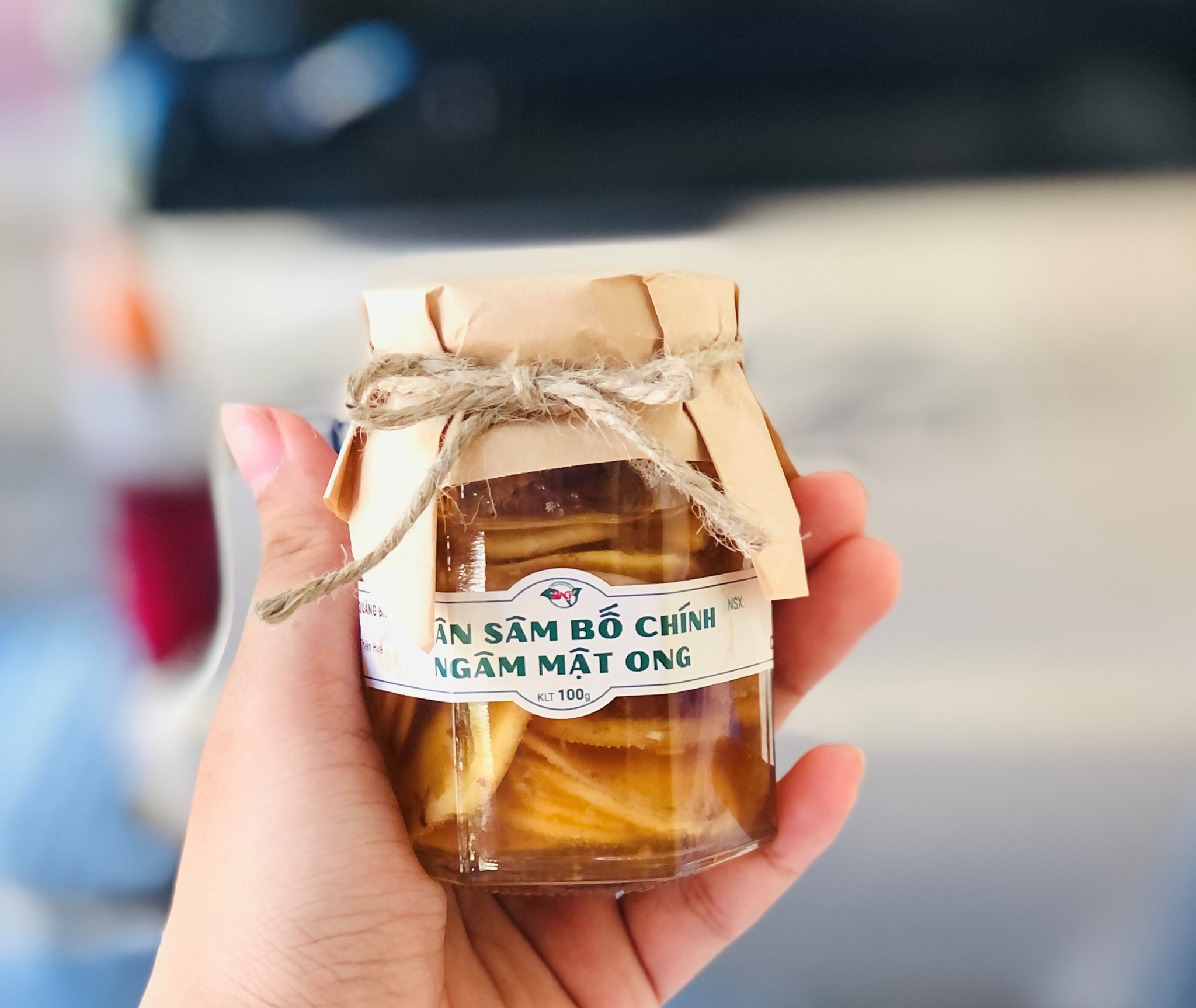 Ảnh của Sâm Bố Chính ngâm mật ong (hủ 100ml)