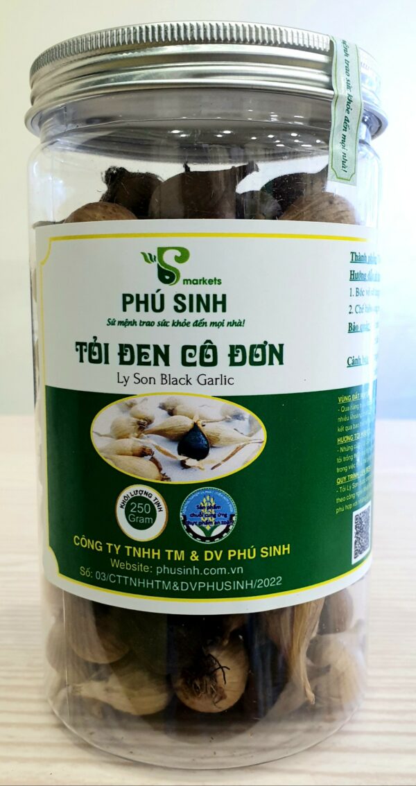 Ảnh của Tỏi đen Cô đơn Lý Sơn (250 gram)