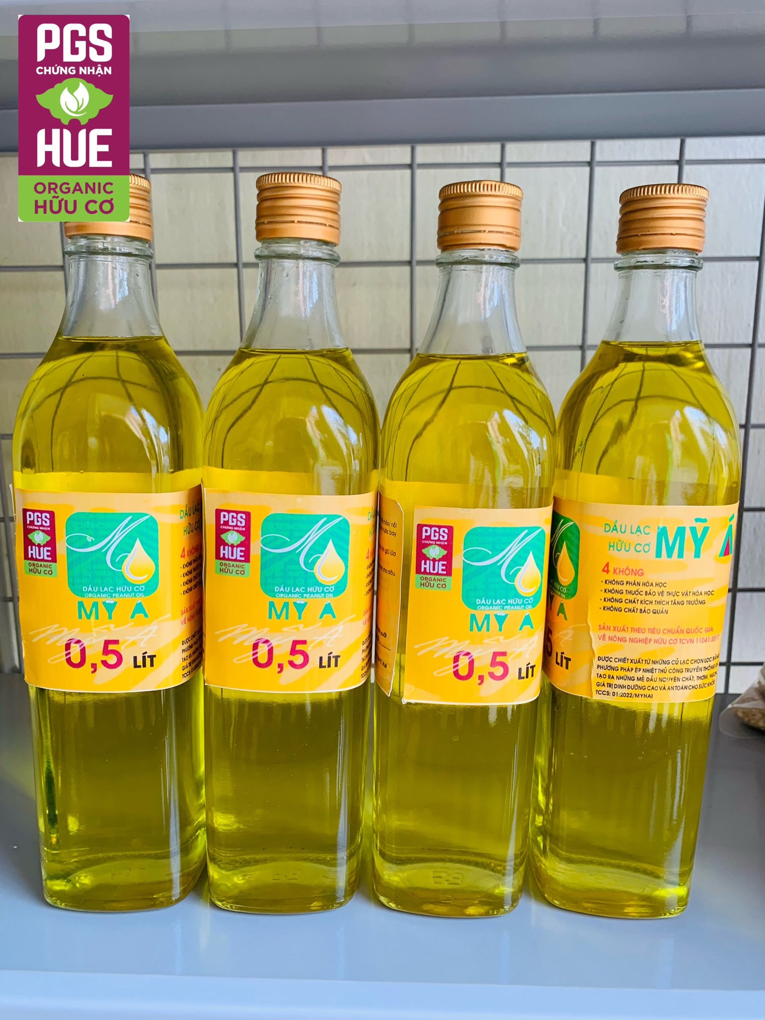 Ảnh của Dầu Lạc hữu cơ Mỹ Á (500ml)