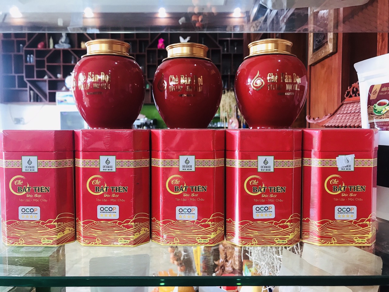 Ảnh của Chè Bát Tiên Sơn La (hộp 100gr)