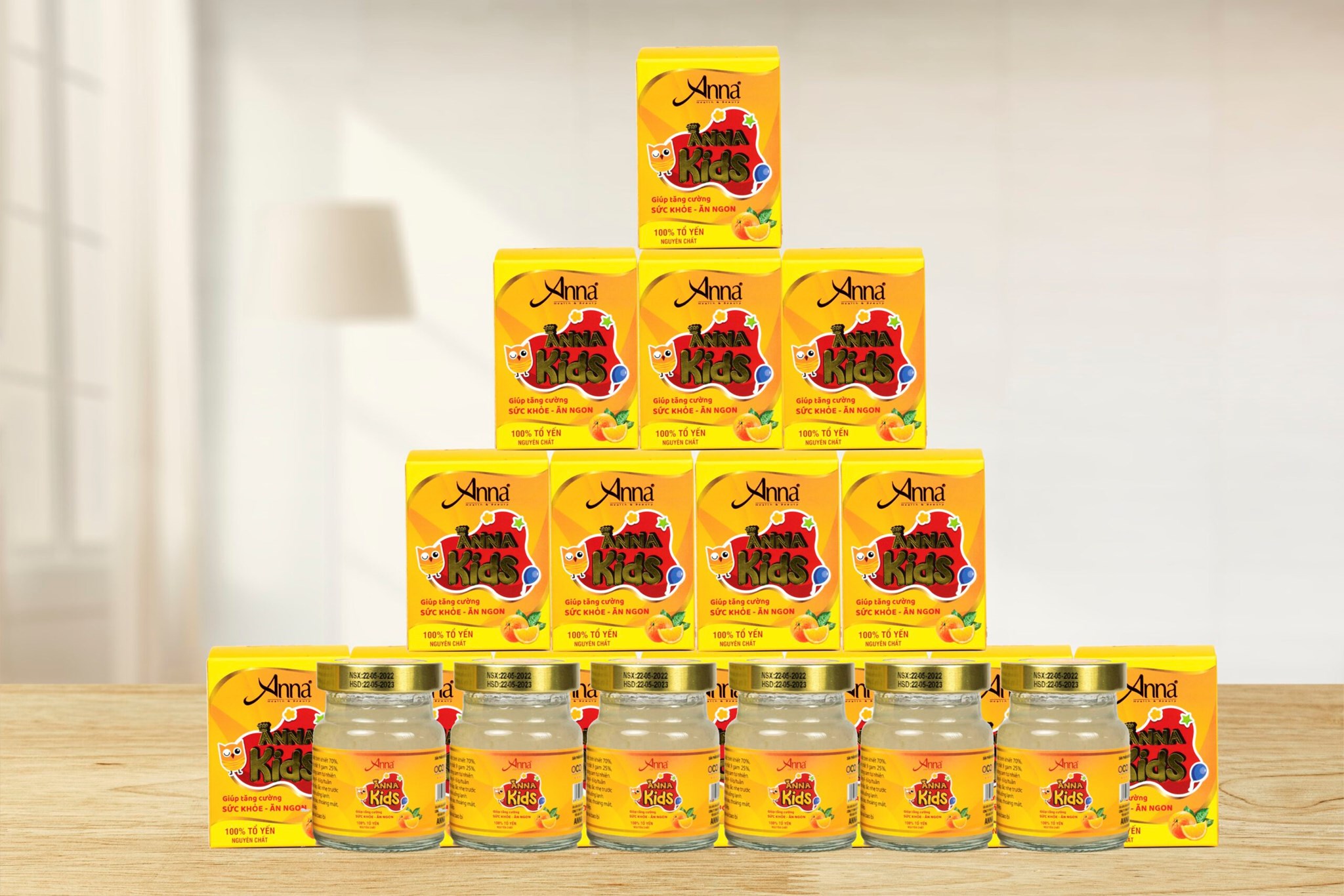 Ảnh của YẾN HŨ ANNA KIDS HƯƠNG CAM (hủ/70 ml)