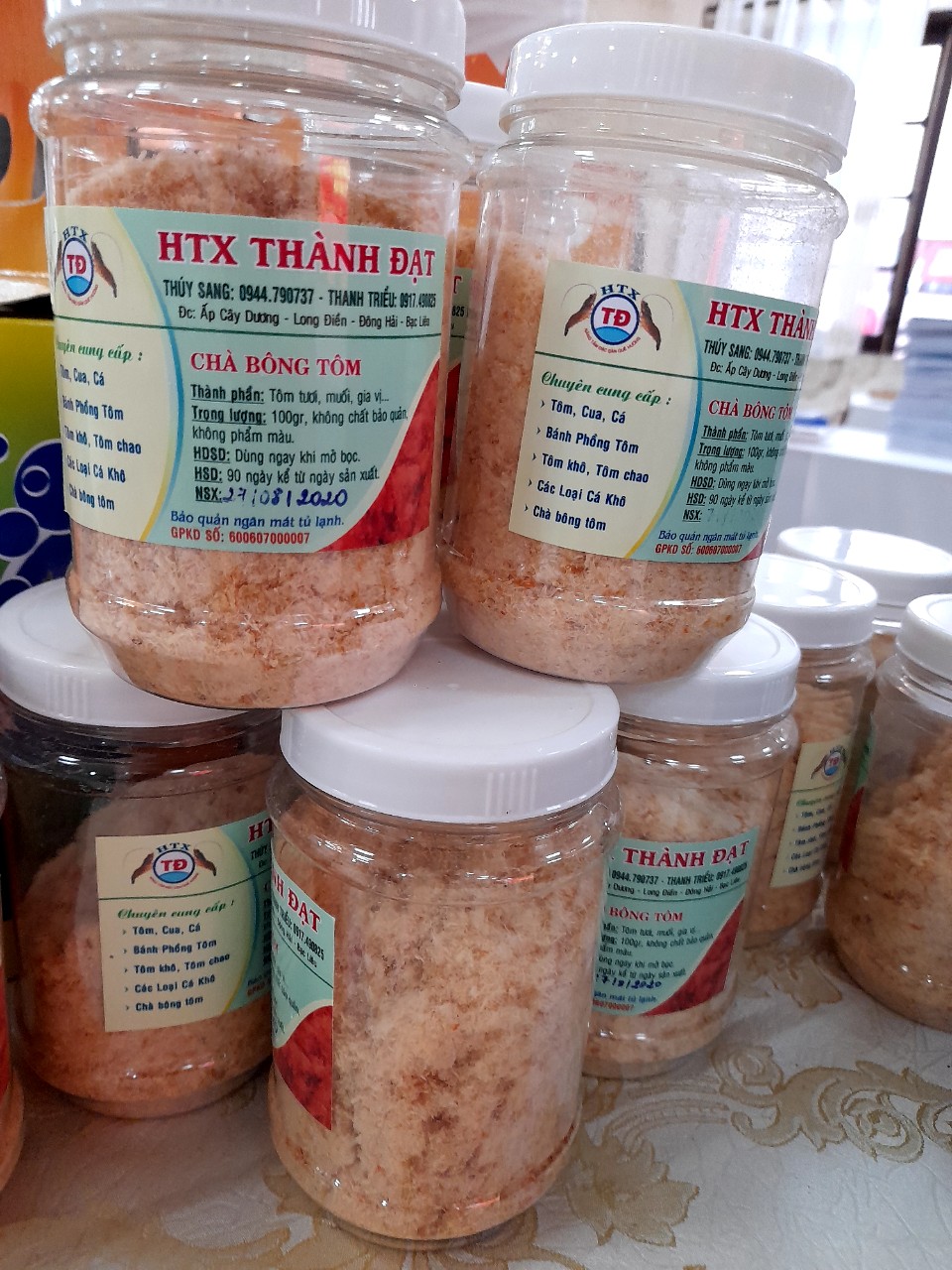 Ảnh của Chà bông tôm Bạc Liêu (100gr)