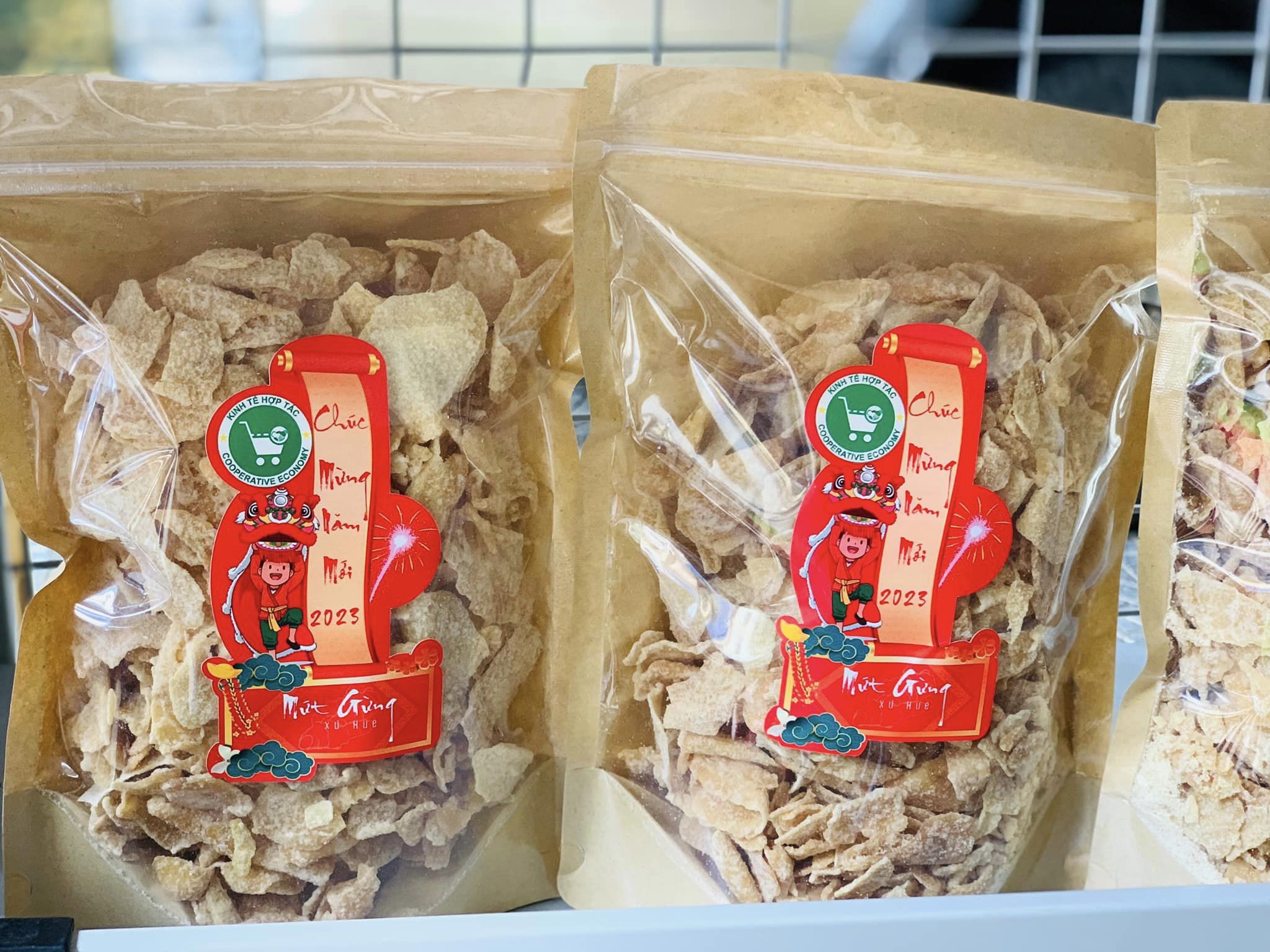 Ảnh của Mứt Gừng đường đen  (Túi/500gram)