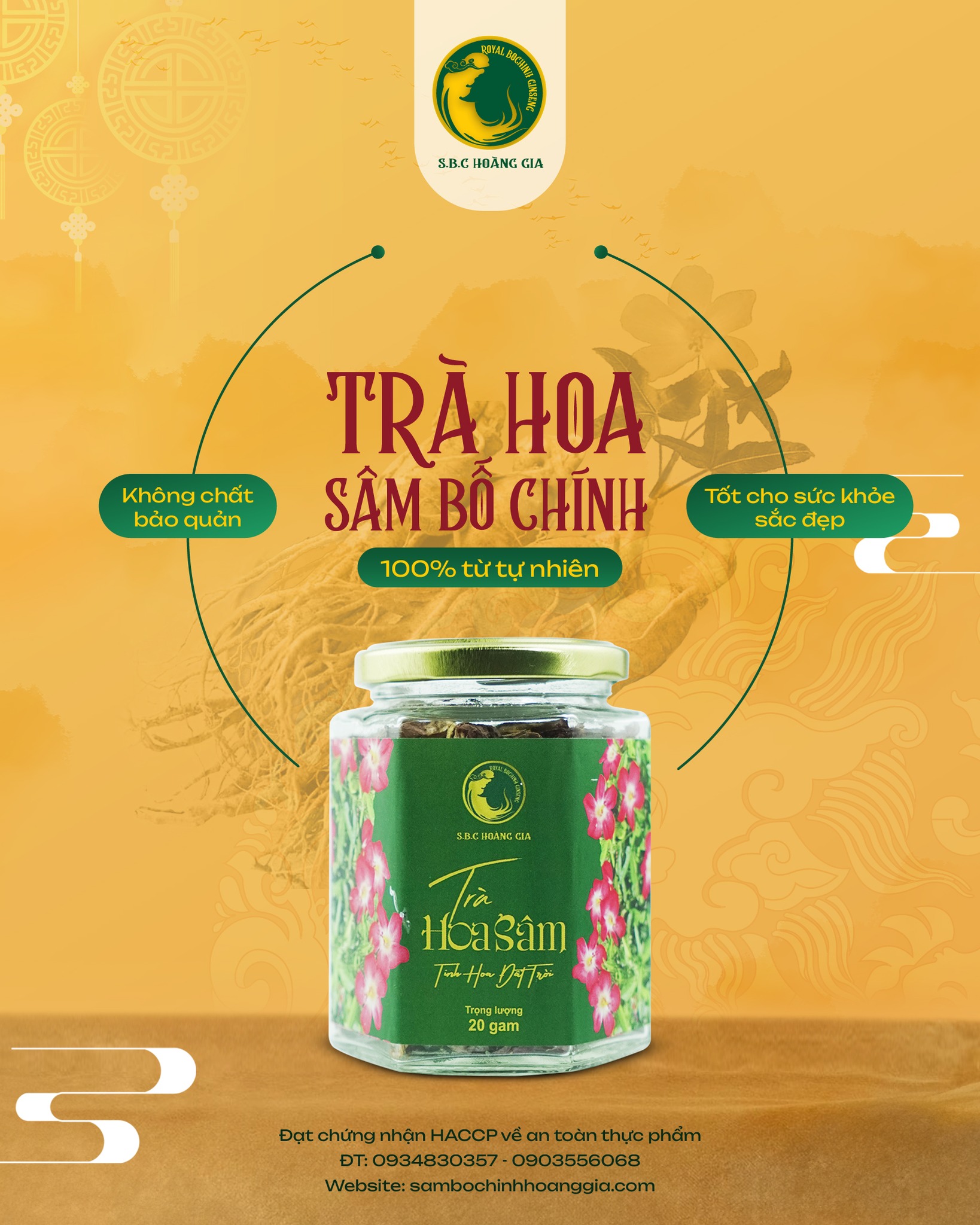 Ảnh của Hoa Sâm Bố Chính sấy lạnh (20gr)
