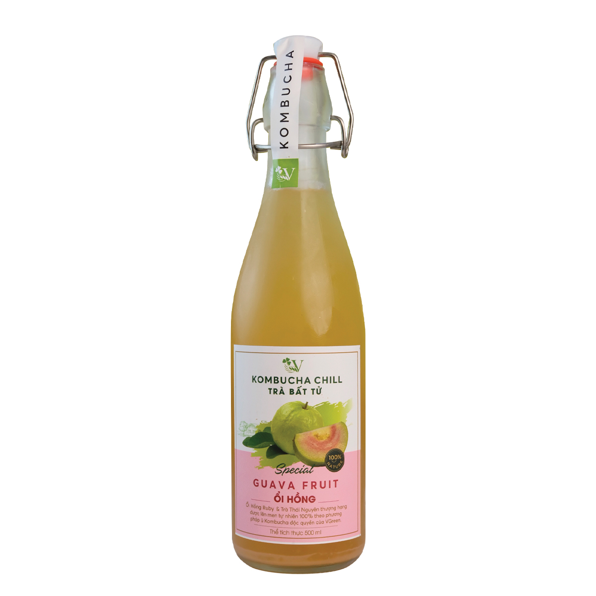 Ảnh của Vkombucha Chill Ổi Hồng 500ml