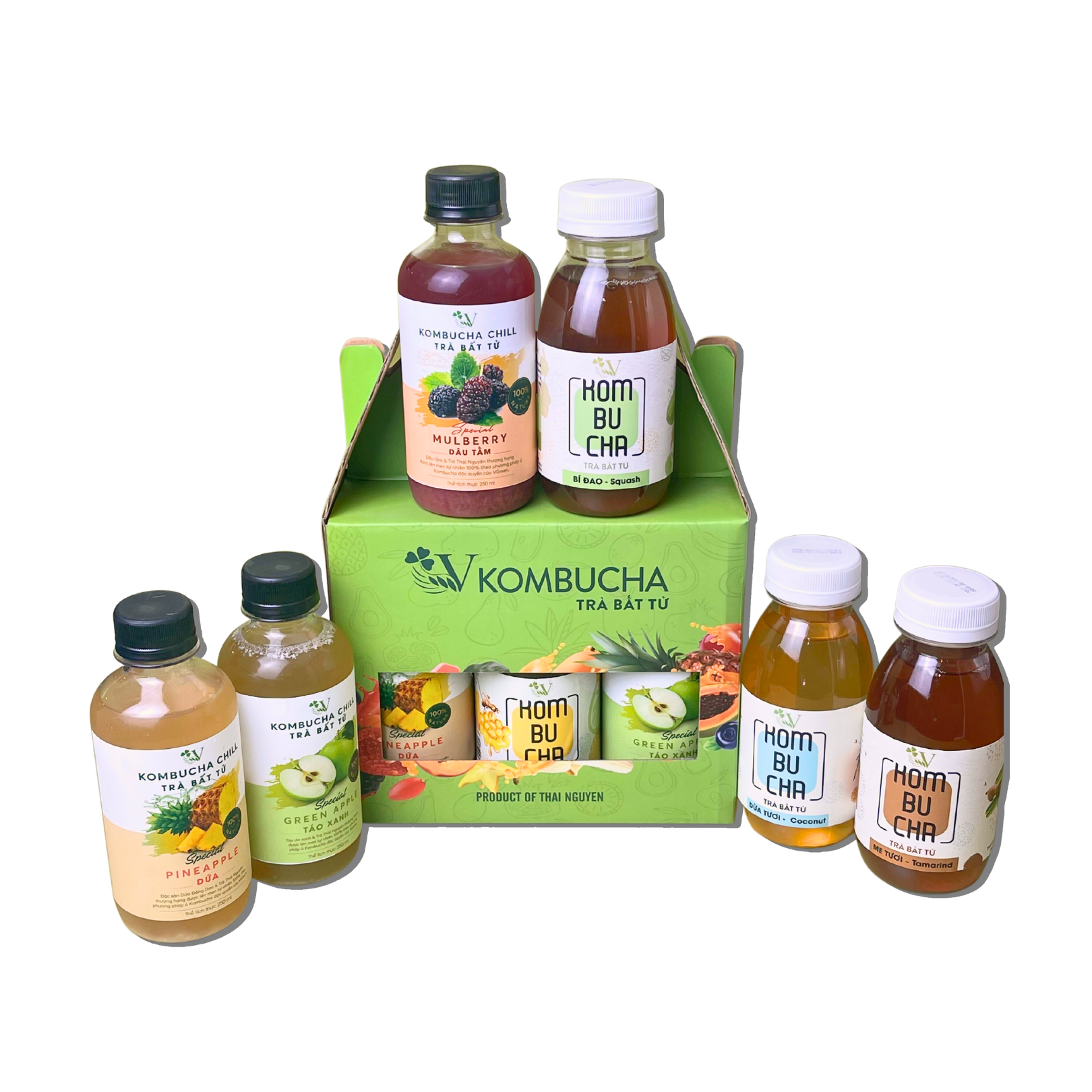 Picture of Set 6 chai Vkombucha Chill Light 250ml