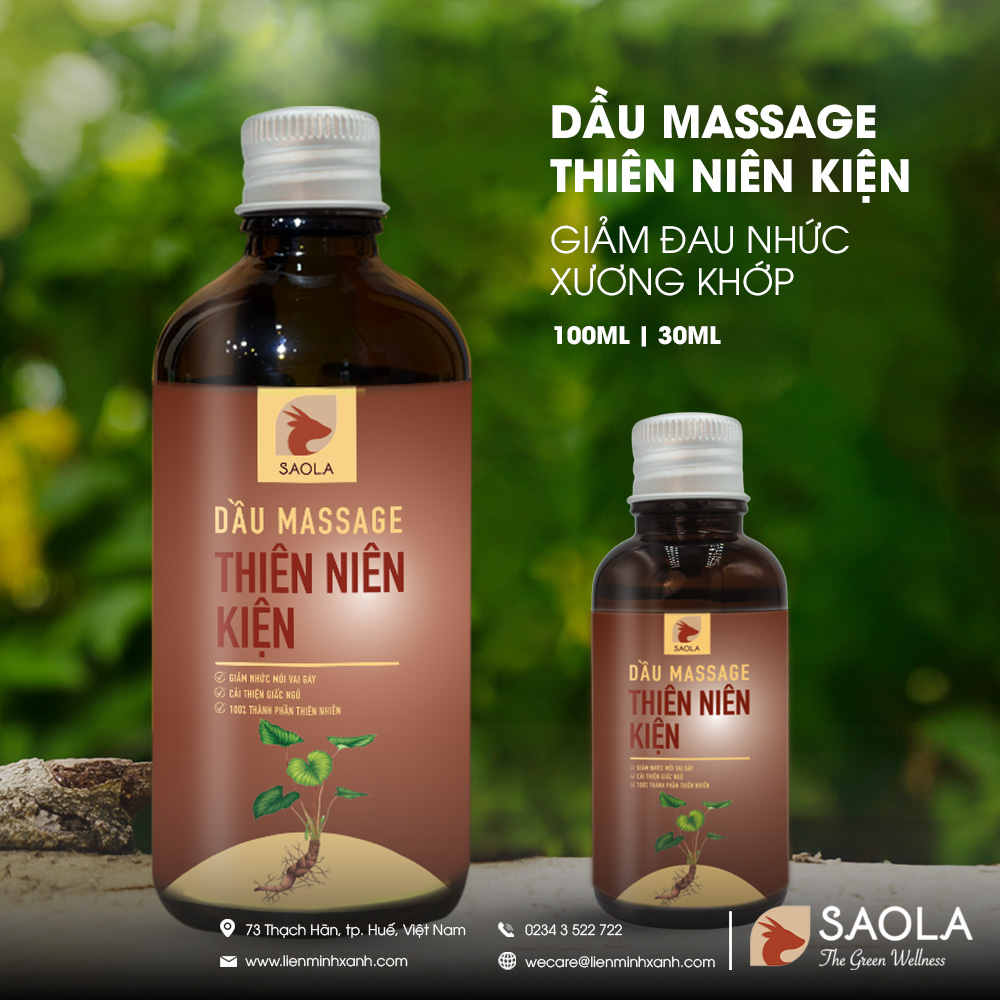 Ảnh của DẦU MASSAGE THIÊN NIÊN KIỆN (30 ml)