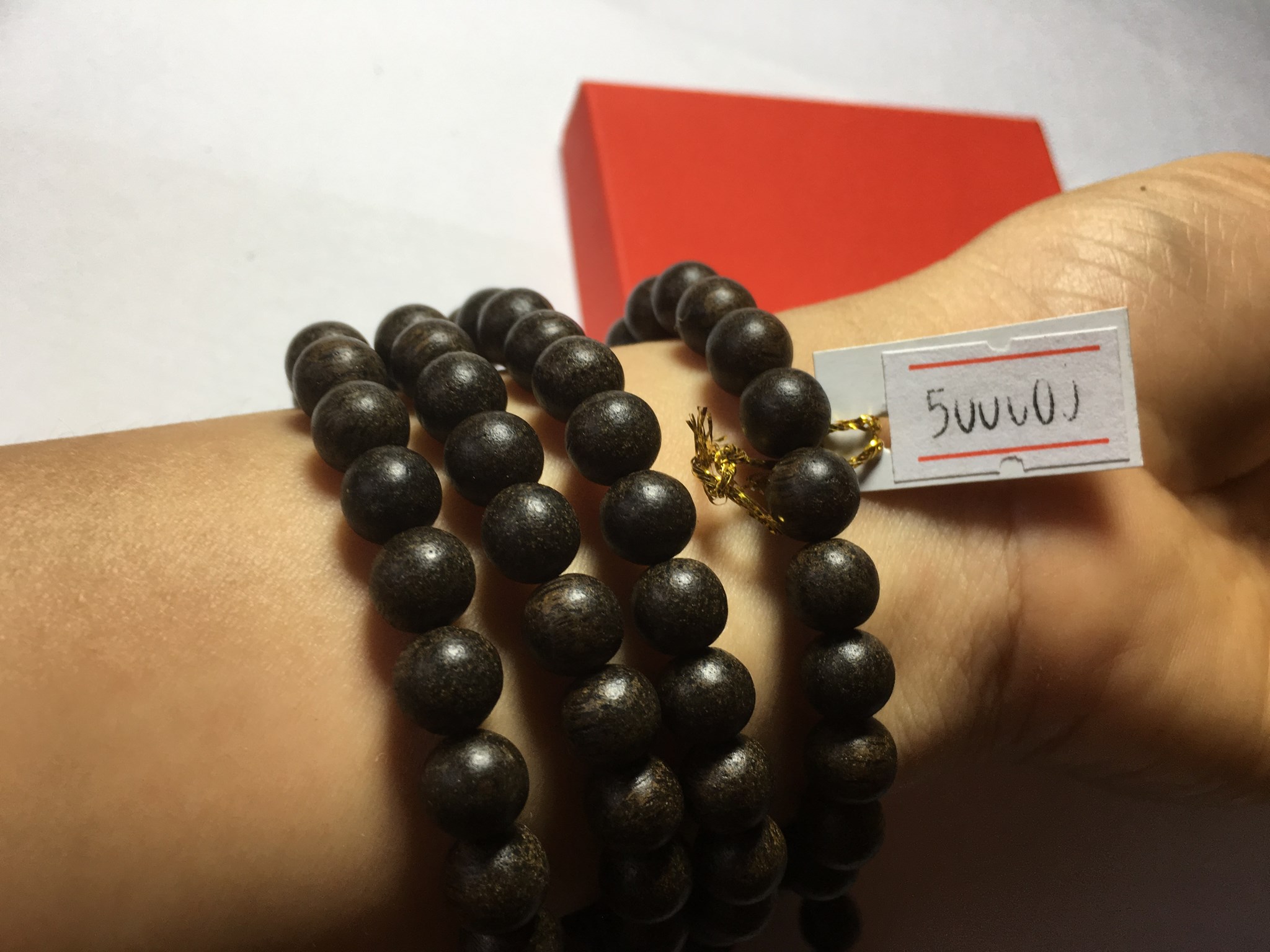 Ảnh của Dây 108 hạt vào dầu 8 li (dây nữ)